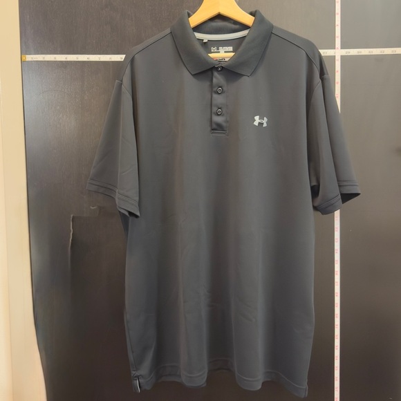 Under Armour Men's Black Polo Shirt - Picture 1 of 5